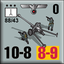 Panzer Grenadier Headquarters Library Unit: Germany Heer 88/43 for Panzer Grenadier game series
