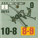 Panzer Grenadier Headquarters Library Unit: Germany Heer 88/43 for Panzer Grenadier game series