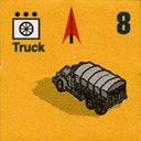 Panzer Grenadier Headquarters Library Unit: United States Army Truck for Panzer Grenadier game series