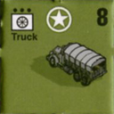 Panzer Grenadier Headquarters Library Unit: United States Army Truck for Panzer Grenadier game series