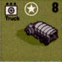 Panzer Grenadier Headquarters Library Unit: United States Army Truck for Panzer Grenadier game series