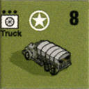 Panzer Grenadier Headquarters Library Unit: United States Army Truck for Panzer Grenadier game series