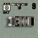 Panzer Grenadier Headquarters Library Unit: Germany Heer SdKfz-7 for Panzer Grenadier game series