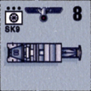 Panzer Grenadier Headquarters Library Unit: Germany Heer SdKfz-9 for Panzer Grenadier game series