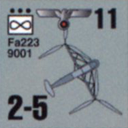 Panzer Grenadier Headquarters Library Unit: Germany Heer Fa-223 for Panzer Grenadier game series