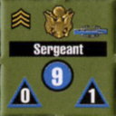 Panzer Grenadier Headquarters Library Unit: United States Army Sergeant for Panzer Grenadier game series