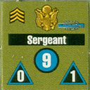 Panzer Grenadier Headquarters Library Unit: United States Army Sergeant for Panzer Grenadier game series
