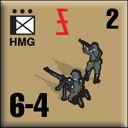 Panzer Grenadier Headquarters Library Unit: Germany Sturmabteilung HMG for Panzer Grenadier game series