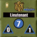 Panzer Grenadier Headquarters Library Unit: United States Army Lieutenant for Panzer Grenadier game series