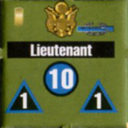 Panzer Grenadier Headquarters Library Unit: United States Army Lieutenant for Panzer Grenadier game series