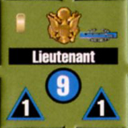 Panzer Grenadier Headquarters Library Unit: United States Army Lieutenant for Panzer Grenadier game series
