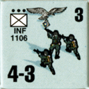 Panzer Grenadier Headquarters Library Unit: Germany Luftwaffe INF for Panzer Grenadier game series