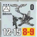 Panzer Grenadier Headquarters Library Unit: Germany Luftwaffe 88mm for Panzer Grenadier game series