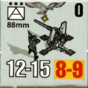 Panzer Grenadier Headquarters Library Unit: Germany Luftwaffe 88mm for Panzer Grenadier game series