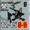 Panzer Grenadier Headquarters Library Unit: Germany Luftwaffe 88mm for Panzer Grenadier game series