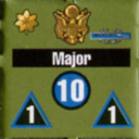 Panzer Grenadier Headquarters Library Unit: United States Army Major for Panzer Grenadier game series