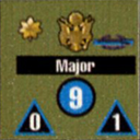 Panzer Grenadier Headquarters Library Unit: United States Army Major for Panzer Grenadier game series