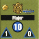Panzer Grenadier Headquarters Library Unit: United States Army Major for Panzer Grenadier game series