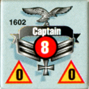 Panzer Grenadier Headquarters Library Unit: Germany Luftwaffe Captain for Panzer Grenadier game series