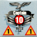 Panzer Grenadier Headquarters Library Unit: Germany Luftwaffe Captain for Panzer Grenadier game series