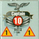 Panzer Grenadier Headquarters Library Unit: Germany Luftwaffe Captain for Panzer Grenadier game series