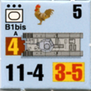 Panzer Grenadier Headquarters Library Unit: France Armée de Terre B1 bis for Panzer Grenadier game series