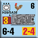 Panzer Grenadier Headquarters Library Unit: France Armée de Terre H39/Sa38 for Panzer Grenadier game series