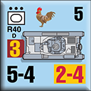Panzer Grenadier Headquarters Library Unit: France Armée de Terre R40 for Panzer Grenadier game series