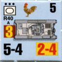 Panzer Grenadier Headquarters Library Unit: France Armée de Terre R40 for Panzer Grenadier game series
