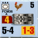 Panzer Grenadier Headquarters Library Unit: France Armée de Terre FCM36 for Panzer Grenadier game series