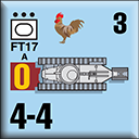 Panzer Grenadier Headquarters Library Unit: France Armée de Terre Ft17 for Panzer Grenadier game series