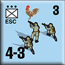 Panzer Grenadier Headquarters Library Unit: France Armée de Terre ESC for Panzer Grenadier game series
