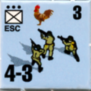 Panzer Grenadier Headquarters Library Unit: France Armée de Terre ESC for Panzer Grenadier game series