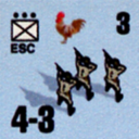 Panzer Grenadier Headquarters Library Unit: France Armée de Terre ESC for Panzer Grenadier game series