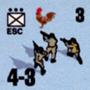 Panzer Grenadier Headquarters Library Unit: France Armée de Terre ESC for Panzer Grenadier game series