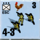 Panzer Grenadier Headquarters Library Unit: France Armée de Terre ESC for Panzer Grenadier game series