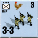 Panzer Grenadier Headquarters Library Unit: France Armée de Terre INF for Panzer Grenadier game series
