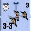 Panzer Grenadier Headquarters Library Unit: France Armée de Terre INF for Panzer Grenadier game series
