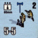 Panzer Grenadier Headquarters Library Unit: France Armée de Terre 60mm for Panzer Grenadier game series