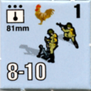 Panzer Grenadier Headquarters Library Unit: France Armée de Terre 81mm for Panzer Grenadier game series