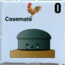 Panzer Grenadier Headquarters Library Unit: France Armée de Terre Casemate Panzer Grenadier Headquarters Library Unit: France Armée de Terre Casemate for Panzer Grenadier game series