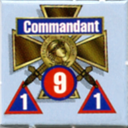 Panzer Grenadier Headquarters Library Unit: France Armée de Terre Commandant for Panzer Grenadier game series