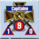 Panzer Grenadier Headquarters Library Unit: France Armée de Terre Capitaine for Panzer Grenadier game series