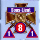 Panzer Grenadier Headquarters Library Unit: France Armée de Terre Sous-Lieut. for Panzer Grenadier game series