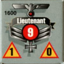 Panzer Grenadier Headquarters Library Unit: Germany Heer Lieutenant for Panzer Grenadier game series