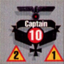 Panzer Grenadier Headquarters Library Unit: Germany Heer Captain for Panzer Grenadier game series