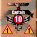 Panzer Grenadier Headquarters Library Unit: Germany Heer Captain for Panzer Grenadier game series