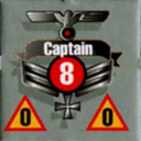 Panzer Grenadier Headquarters Library Unit: Germany Heer Captain for Panzer Grenadier game series