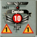 Panzer Grenadier Headquarters Library Unit: Germany Heer Captain for Panzer Grenadier game series