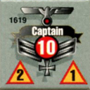 Panzer Grenadier Headquarters Library Unit: Germany Heer Captain for Panzer Grenadier game series